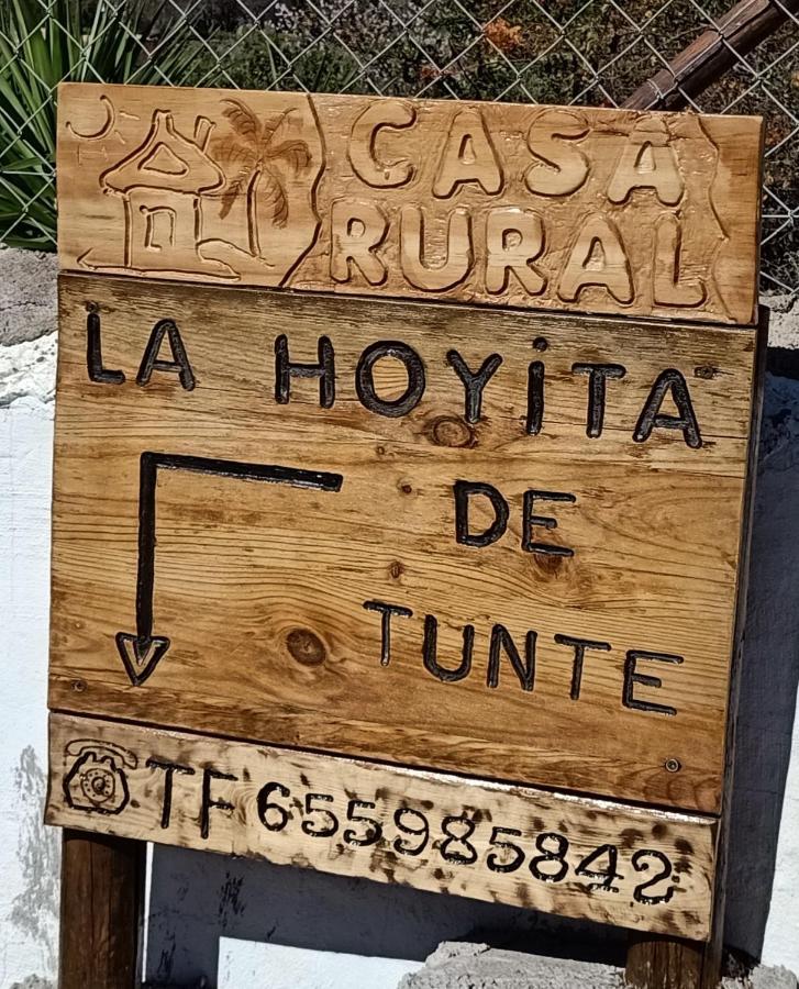 Casa Rural La Hoyita De Tunte San Bartolomé Exteriör bild